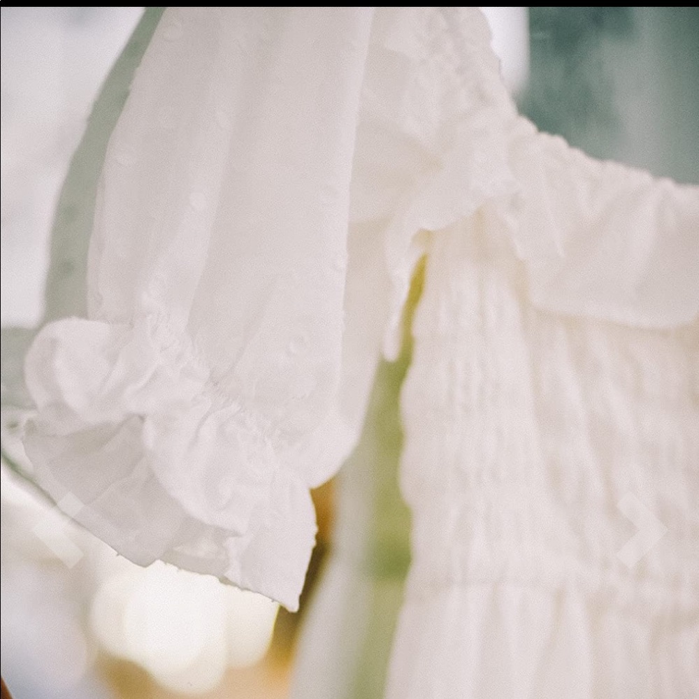 Women White Dress - Picture 15 of 16